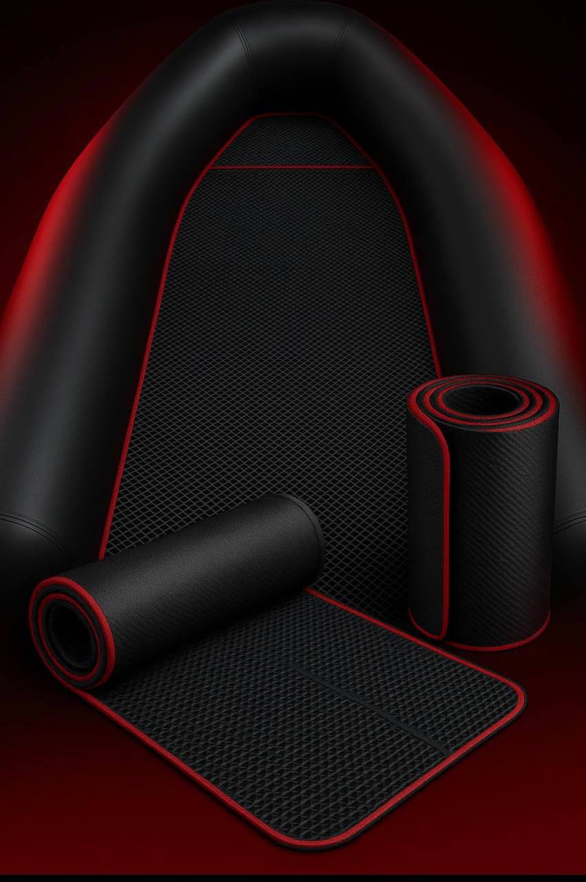 EVA коврик для лодки ПВХ — посадка и подгонка